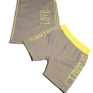 Riva Kids Green Gray Heather Sleeveless Tank Top And Short 2 Piece Set One Size